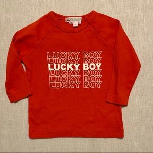 Bonpoint Lucky Boy Shirt 6M